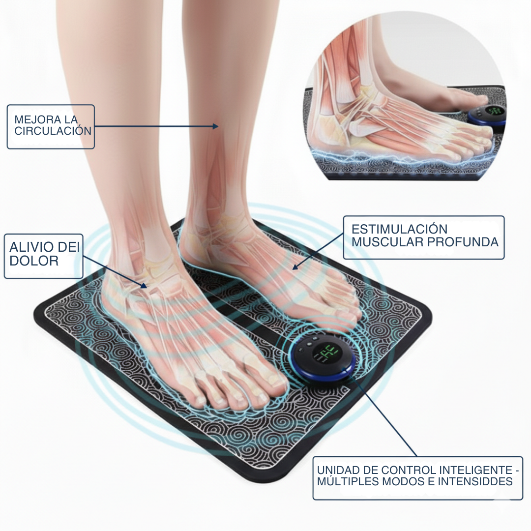 TAPETE MASAJEADOR DE PIES EMS