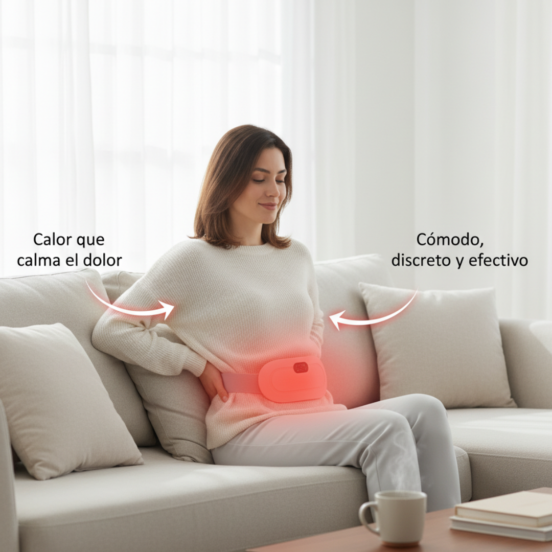 Dile adiós al dolor menstrual en minutos, sin pastillas ni efectos secundarios🌸