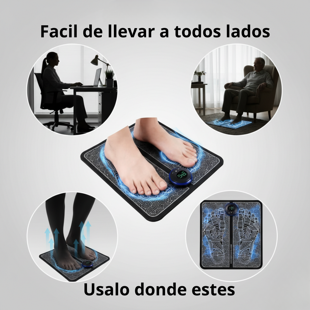 TAPETE MASAJEADOR DE PIES EMS