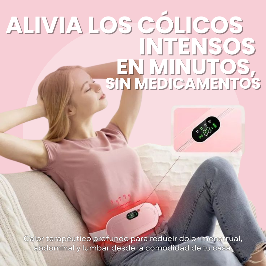 Dile adiós al dolor menstrual en minutos, sin pastillas ni efectos secundarios🌸