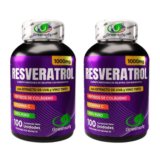 RESVERATROL x100 SOFTGELS - PROMO X 2
